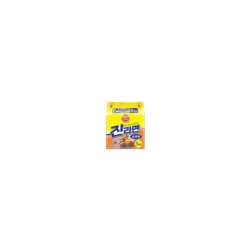Ottogi Jin Ramyun MultiPack (Mild) - (120gr x 5packs) x1