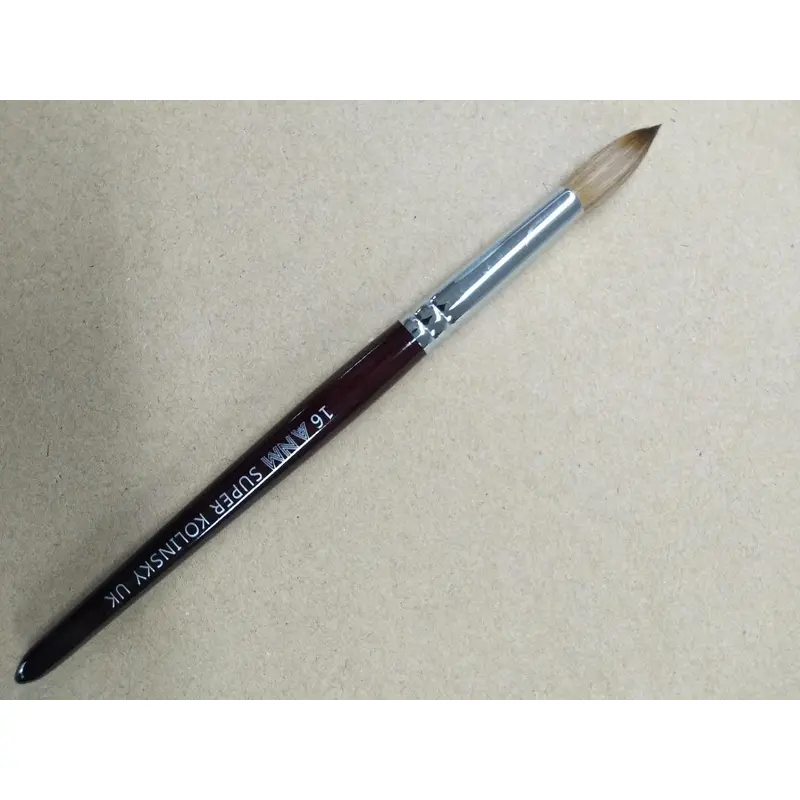 15399 ANM Super Kolinsky Acrylic Brush Choi Dap Bot Kolinsky Sieu Ben Size 16 x 1pc