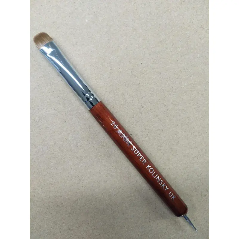 15401 ANM Super Kolinsky French Brush Choi Day White Tip No. 16 27A