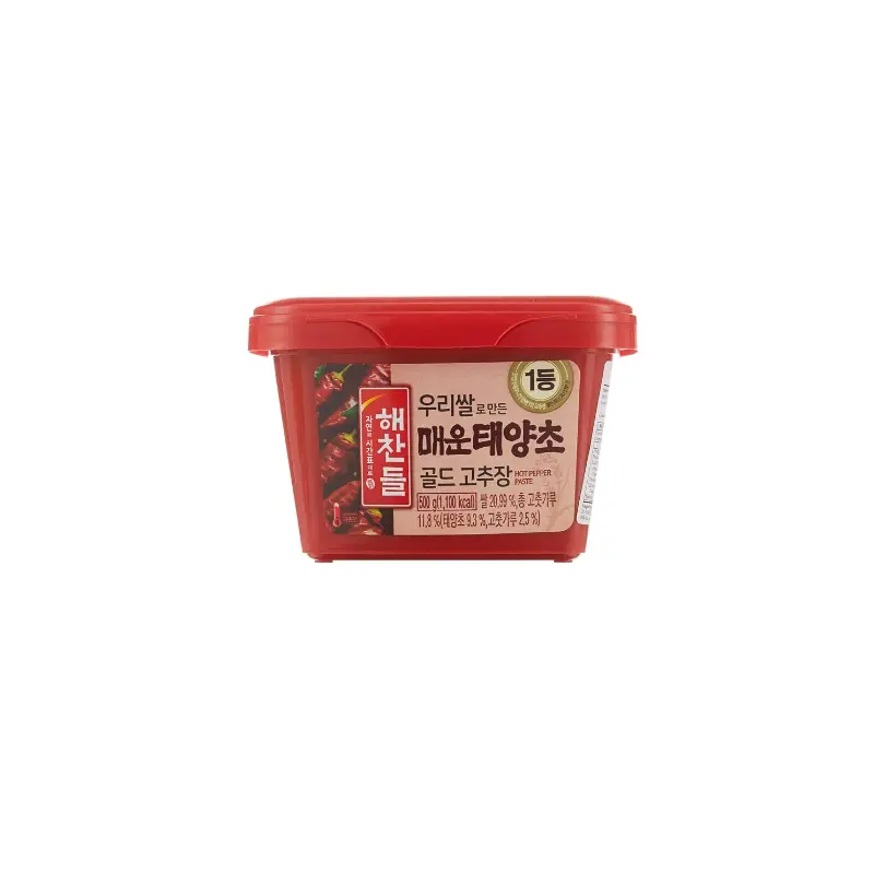 15709 Haechandle red pepper paste (square) Ot tron han quoc 500gr x 20 (box)