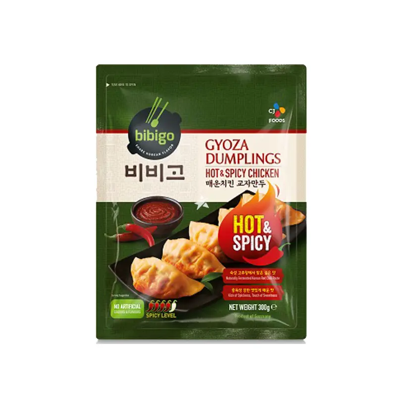 16019 Gyoza Dumpling Hot & Spicy Chiken Ha cao nhan ga cay 300g x1