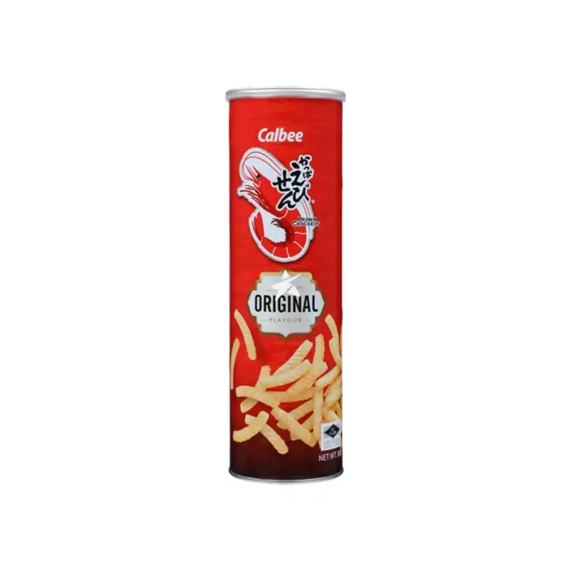 16031 calbee prawn crackers 20x80g