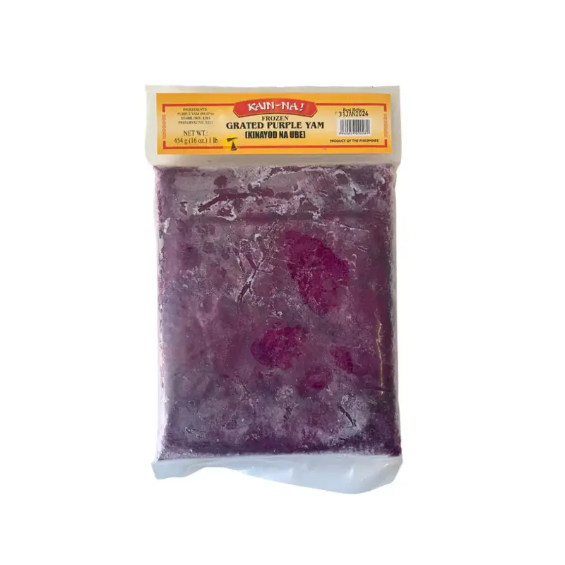 16479 Kainna Frozen Grated Purple Yam Khoai Mo Tim Dong Lanh 454gr x 1