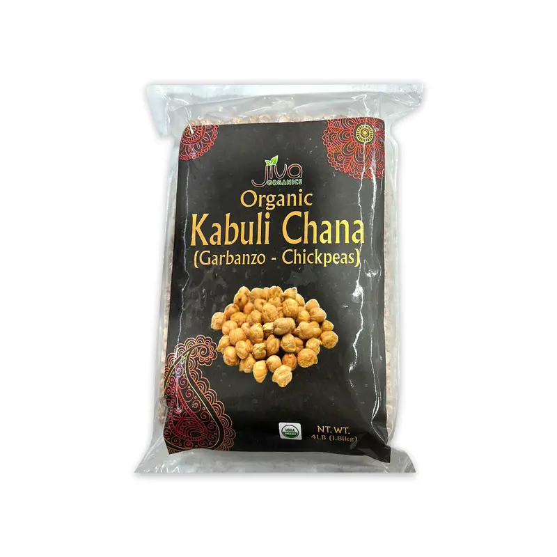 JIVA ORGANIC KABULI CHANA ( GARBANZO CHICKPEAS )