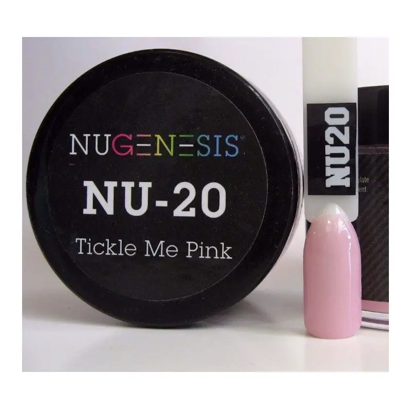 Nugenesis Dip Nail NU20 Tickle Me Pink 1x2oz