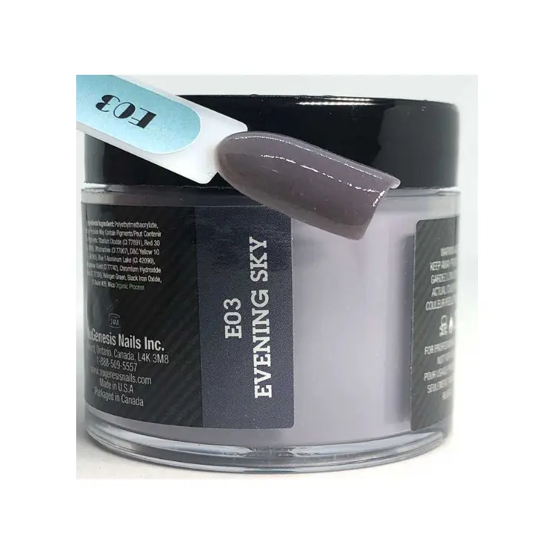 Nugenesis Dip Nail NUGE03 Evening Sky 1x2oz