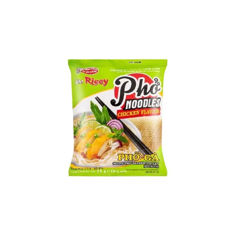 Oh! Ricey Instant Rice Noodles Chicken Flavour Pho Ga 70gr x 1