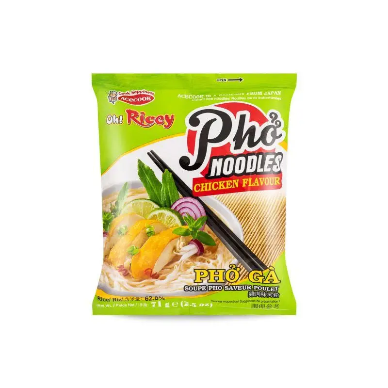 Oh! Ricey Instant Rice Noodles Chicken Flavour Pho Ga 70gr x 24