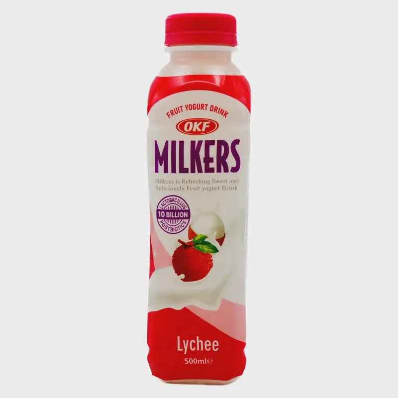 OKF - Milkers Fruit Yogurt Drink (Lychee) ( ()) 500ml x1