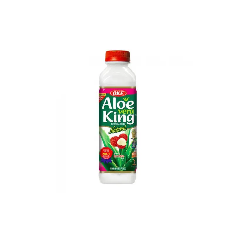 OKF OKF Aloe Vera Lychee Nuoc Nha Dam Vi Vai 500ml x 1