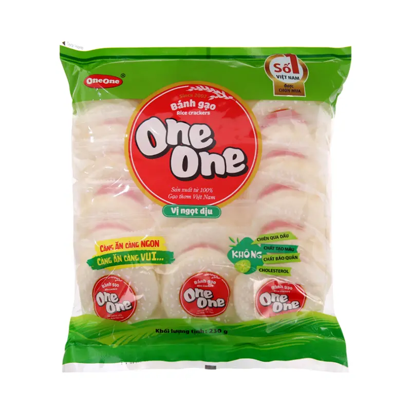 One One Rice Cake Original Flavor  Banh Gao Vi Tu Nhien 230g x 1