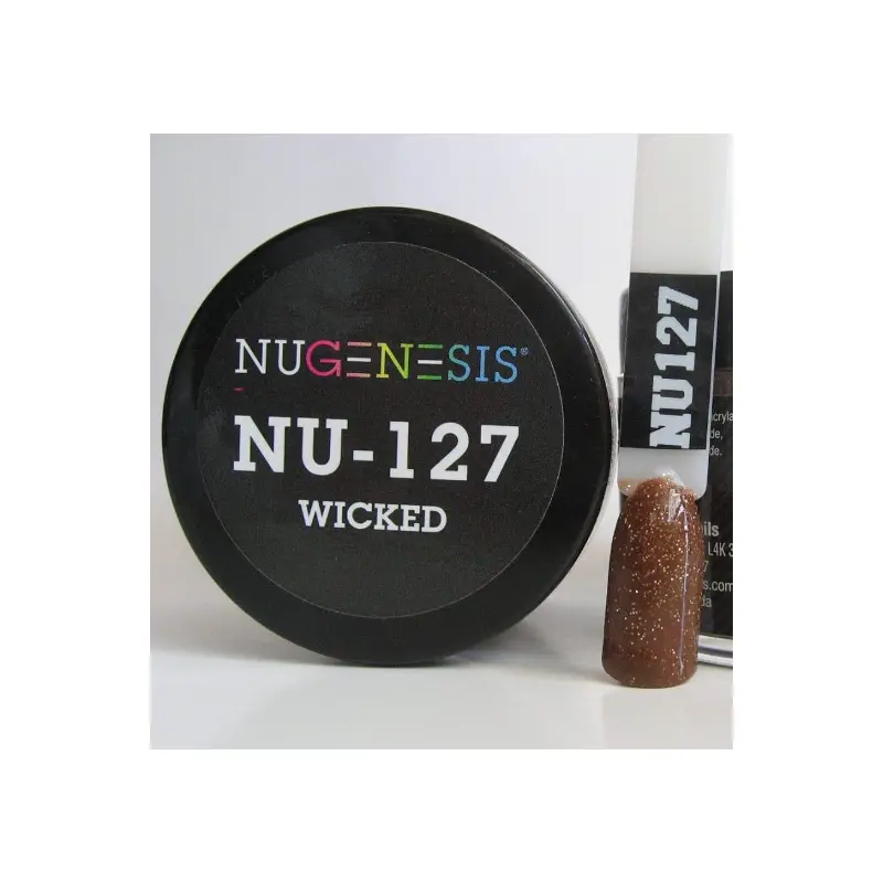 Nugenesis Dip Nail NU127 Wicked 1x2oz
