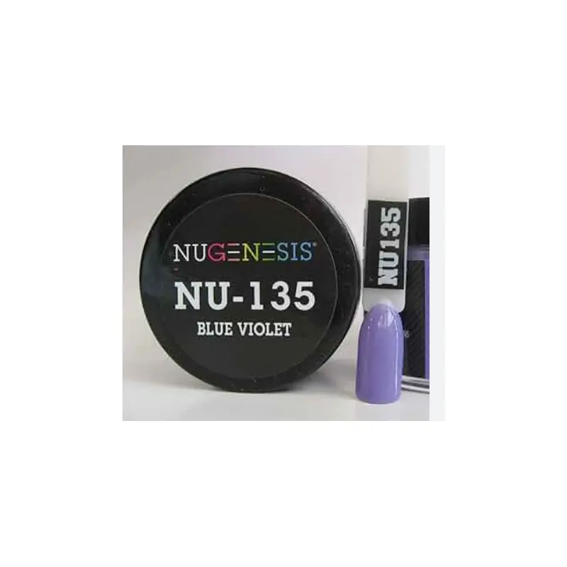 Nugenesis Dip Nail NU135 Blue Violet 1x2oz