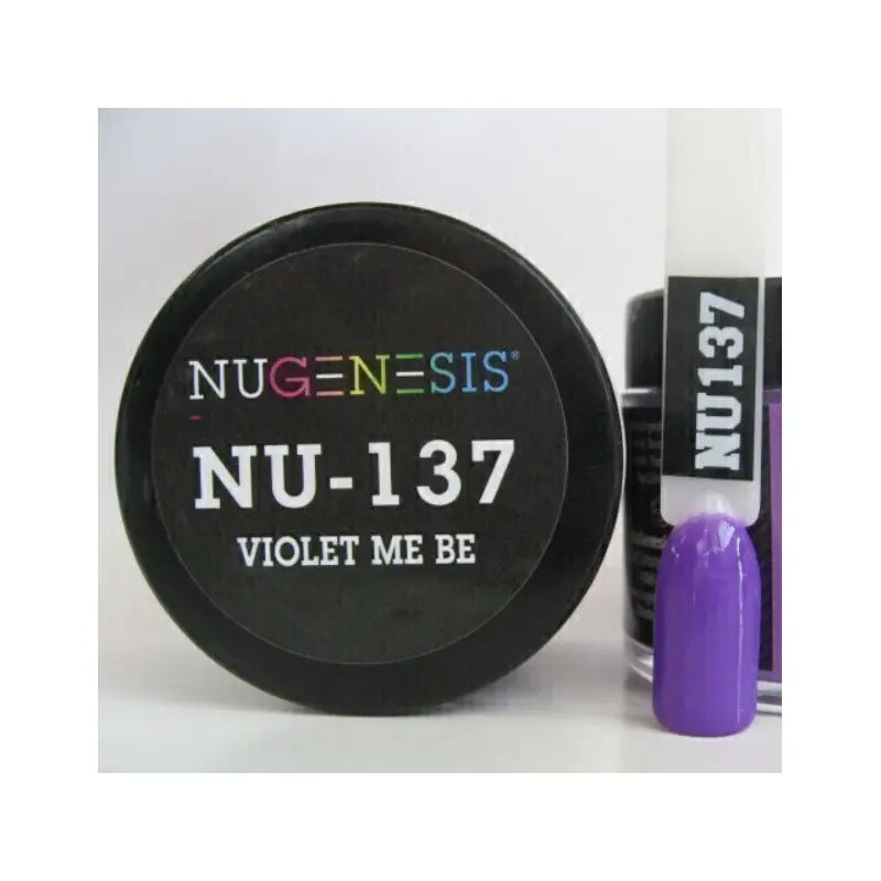 Nugenesis Dip Nail NU137 Violet Me Be 1x2oz