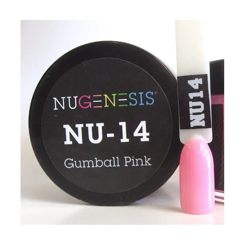 Nugenesis Dip Nail NU14 Gumball Pink 1x2oz