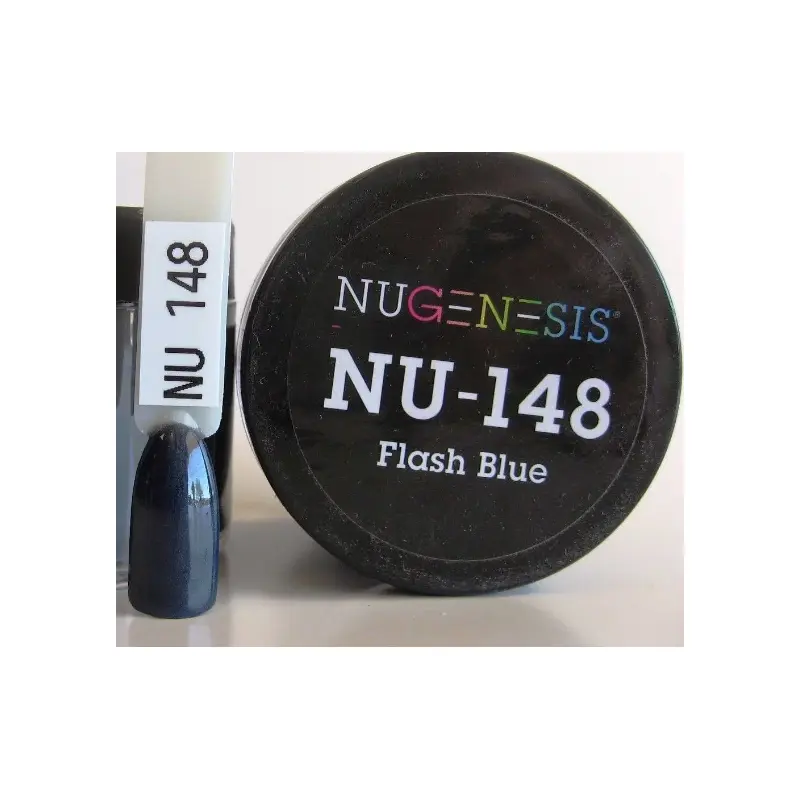 Nugenesis Dip Nail NU148 Flash Blue 1x2oz