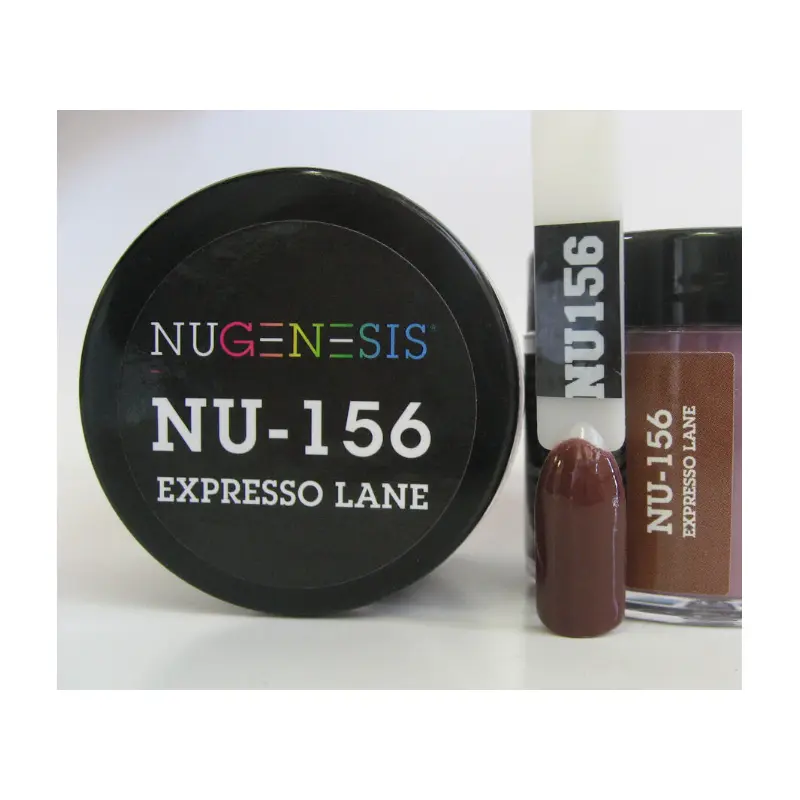 Nugenesis Dip Nail NU156 Expresso Lane 1x2oz