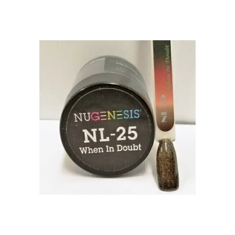 Nugenesis Dip Nail NL25 When In Doubt 1 x 2oz