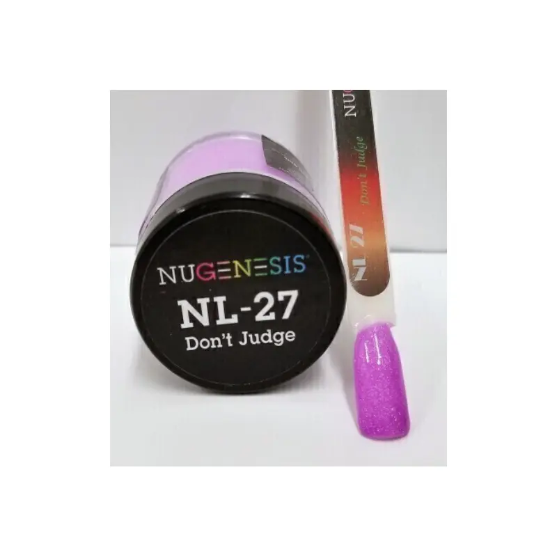 Nugenesis Dip Nail NL27 Don't Judge 1 x 2oz
