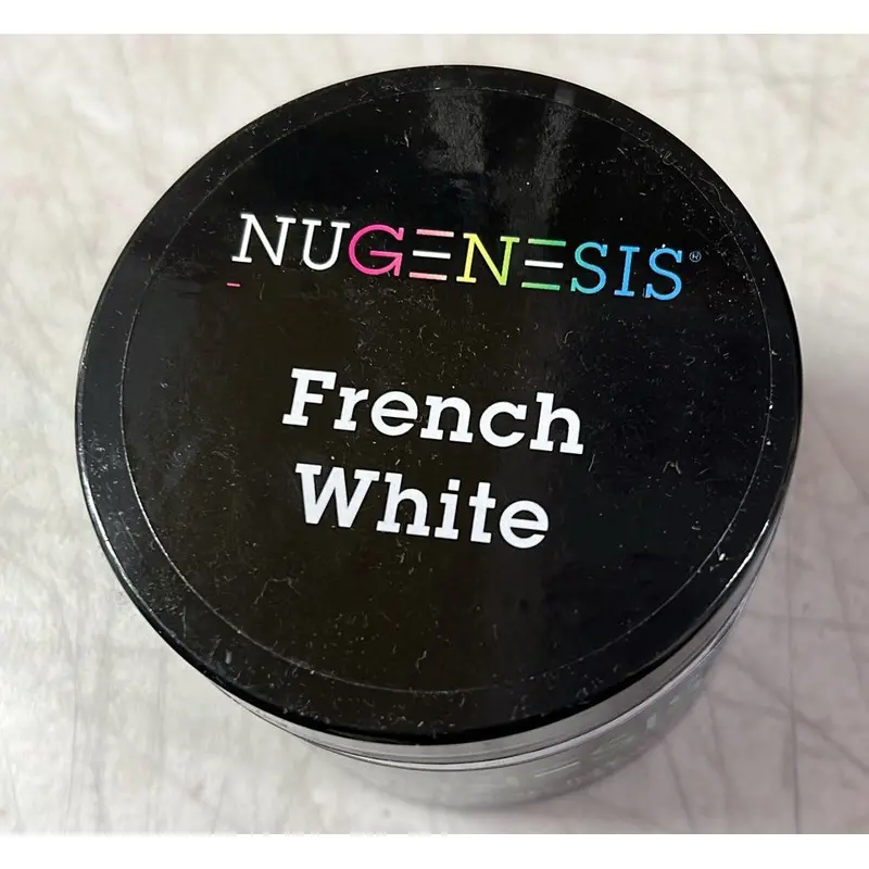 Nugenesis Dip Nail NU French White 1x3.5oz