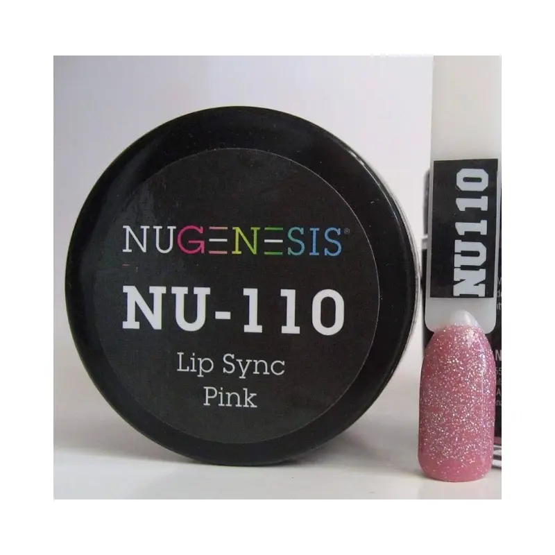 Nugenesis -Dip Nail NU110 Lip Sync Pink 1x2oz