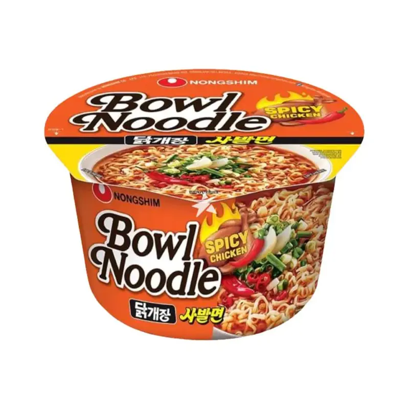 NS Bowl Noodle Soup Spicy Chicken My ly ga cay 100g x1