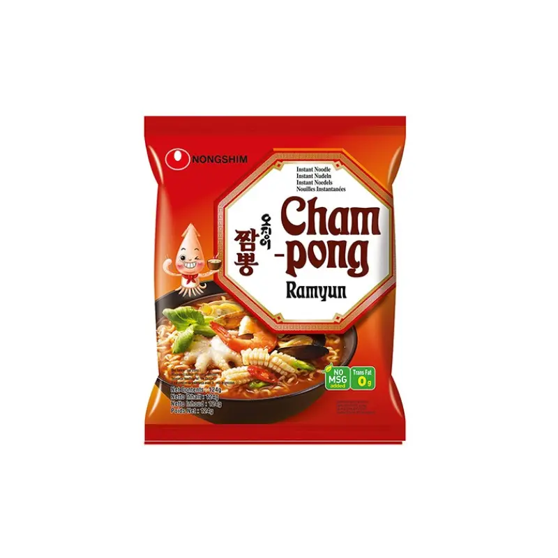 NS Champong Ramyun Mi vi bach tuoc 124gr x 1