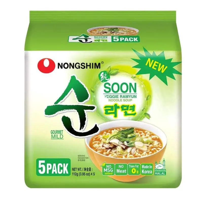 NS Soon Veggie Ramyun (Multi) 112g x 5