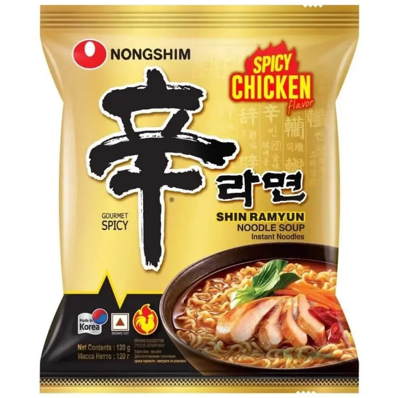 NS Spicy Chicken Shin Ramyun 120g x1