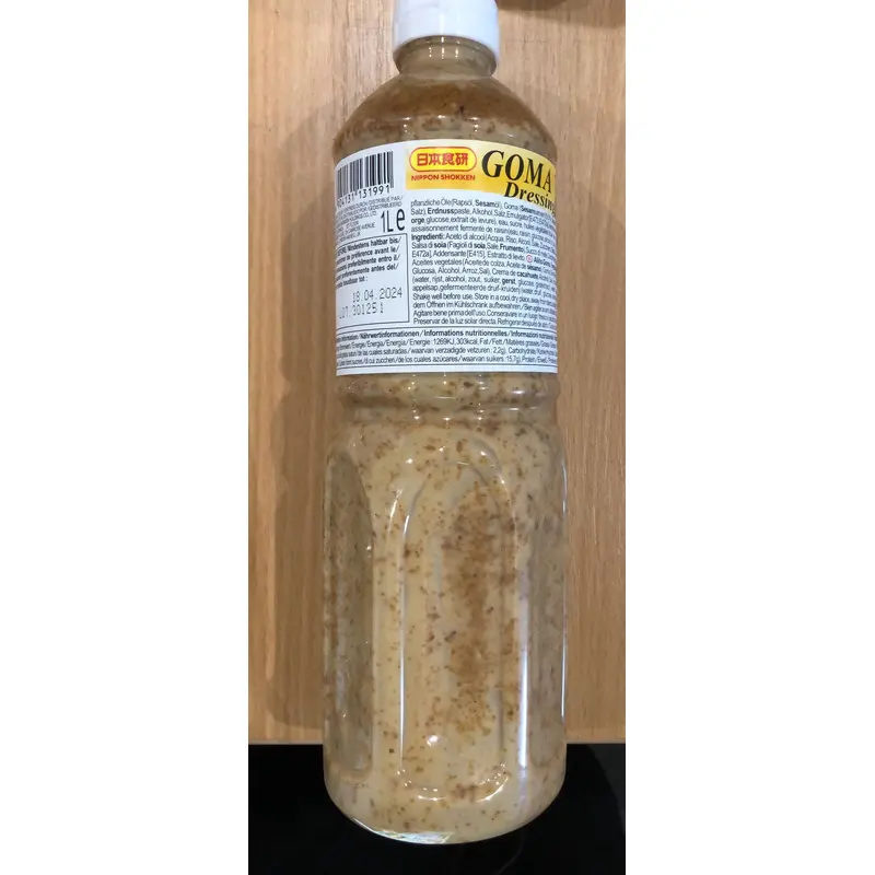 Nippon Shokken GOMA Dressing   1 ltr x1