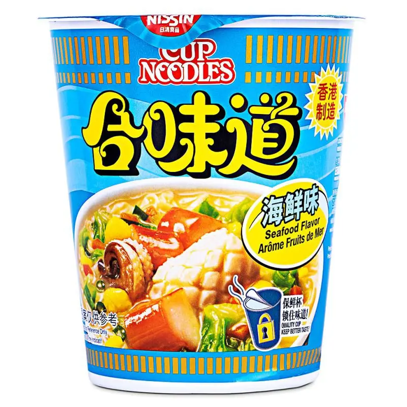 Nissin Cup Noodles HK Seafood Mi Hai San 75g x1