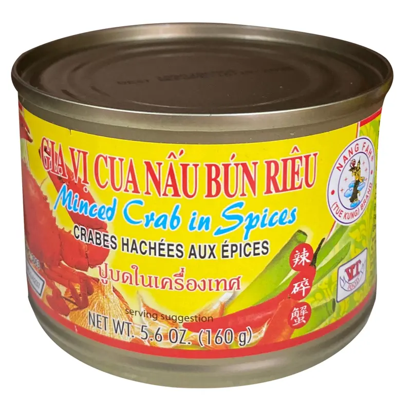 Nang Fah Minced Crab in Spices  Gia Vi Nau Bun Rieu Cua 160g x1