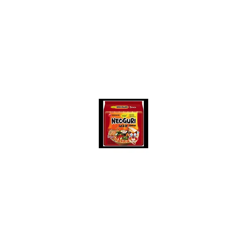 Neoguri Ramyun Seafood Spicy (5-in) ((5-in) 120g x 5