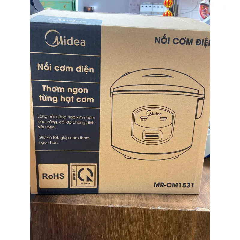 Midea Rice Cooker Noi Com Dien Midea (MR-CR1531) 1.5L x 1