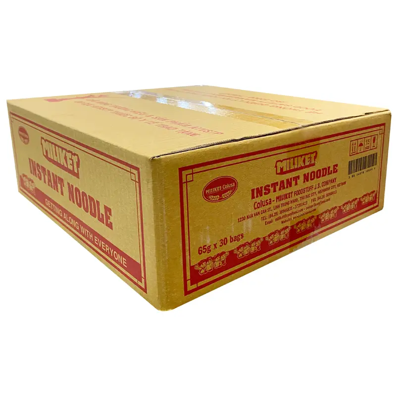 Miliket Instant Noodles With Shrimp Flavor Mi 2 Tom 65g x 30