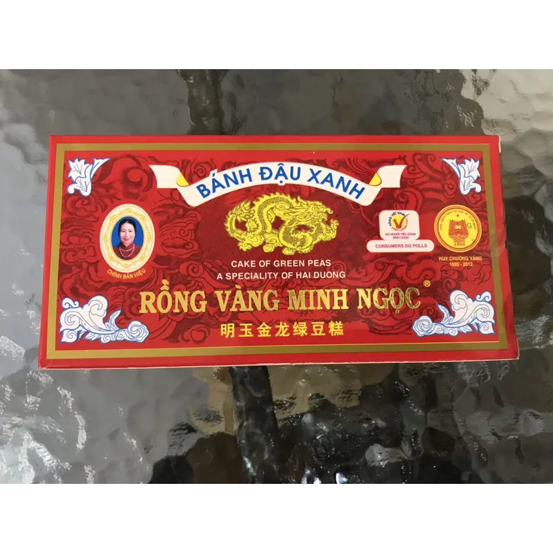 Minh Ngoc Green Bean Cake Banh Dau Xanh A1 300g x1