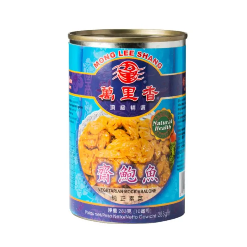 Mong Lee Shang MLS Fried Gluten Vegetarian Mock Abalone283g x 1