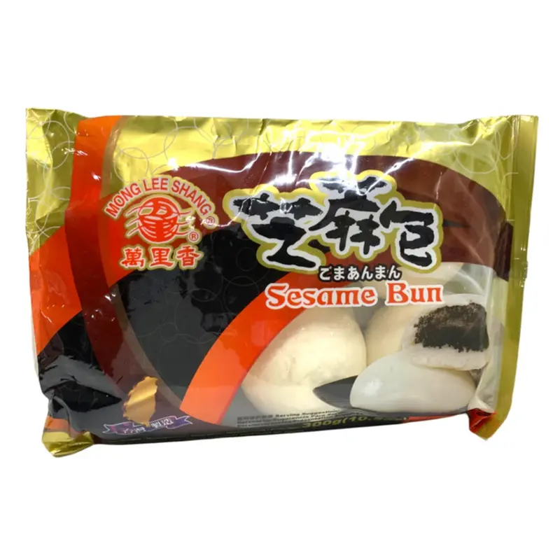 MONG LEE SHANG (TAIWAN) FROZEN SESAME BUN 300g x1