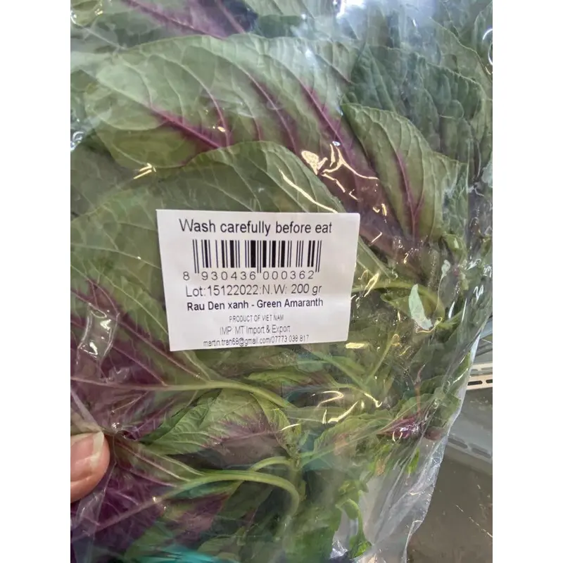MT Fresh Green Amaranth  Rau Den 200g x 1