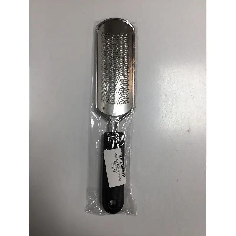 Metal Foot File With Handle Black Do Cao Chan 1 pc x 1