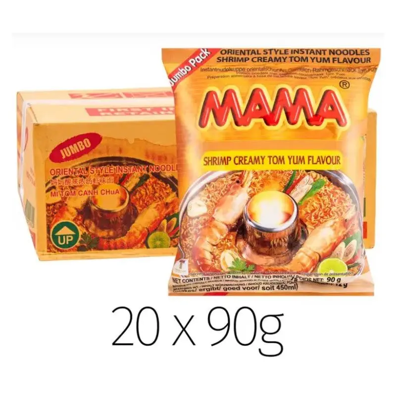 MAMA Noodle Creamy Shrimp Tom Yum - 90g x 20