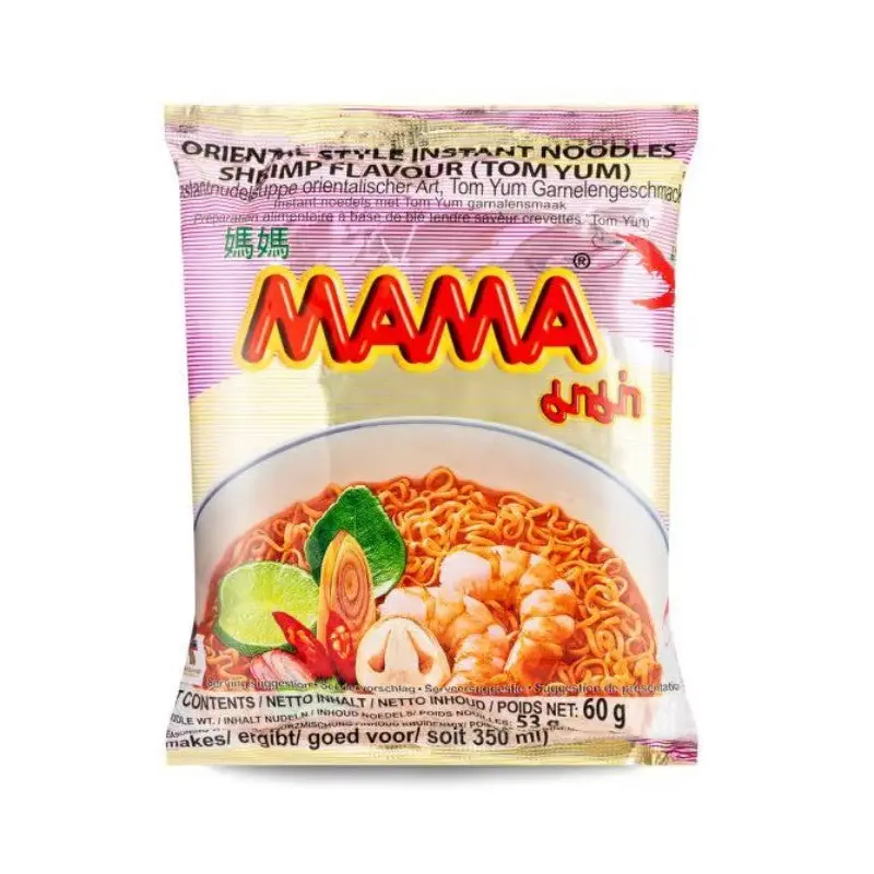 MAMA Noodle Shrimp Tom Yum (Multi-pack) -(5) 60g x5
