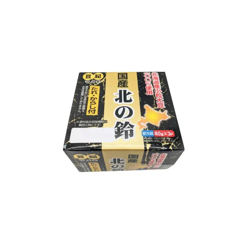 Mameki Hokkaido Natto   (40g x3) x1
