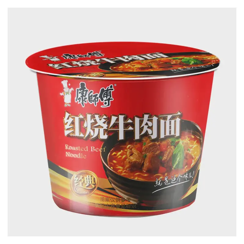 Master Kong Instant Bowl Noodle (Roasted Beef Flavour)  Mi An Lien Vi Bo Nuong 113g x1