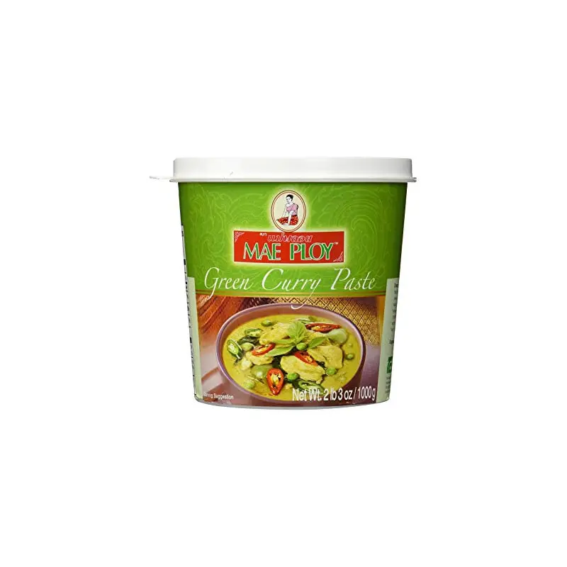 Mae Ploy Green Curry Paste Sot Cari Xanh 400g x 1
