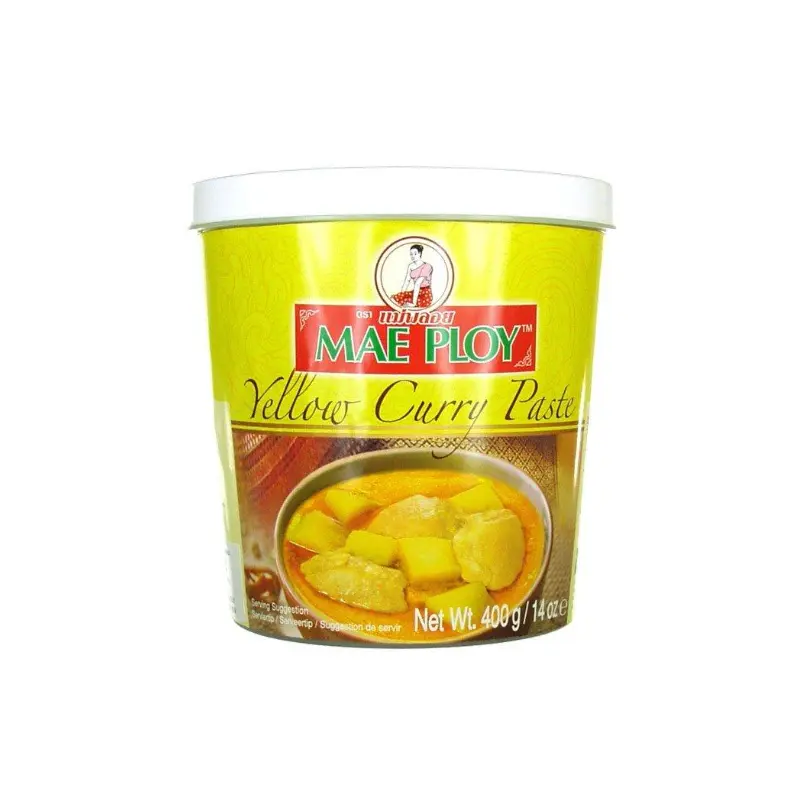 Mae Ploy Yellow Curry Paste Cari Vang 400g x 24