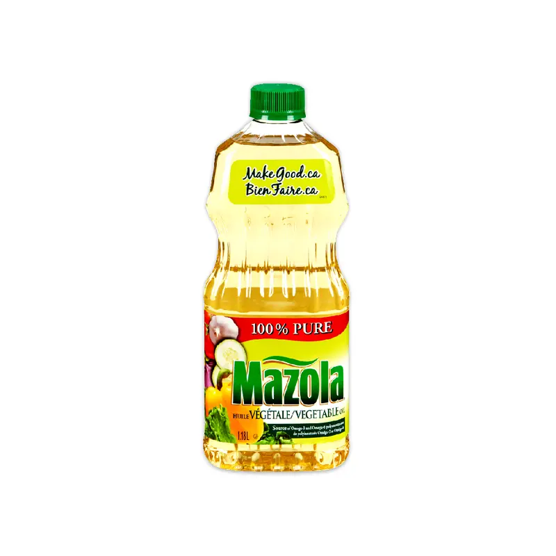 HEART HEALTHY MAZOLA VEGETABIE PLUS OIL
