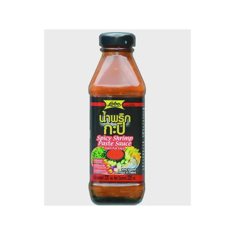 Lobo Spicy Shrimp Paste Sauce in Glass Bottles  Mam tom cay dong chai 200ml x1