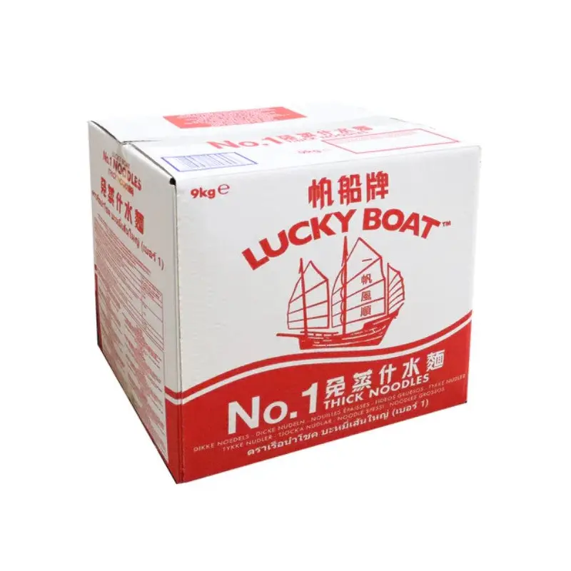 Lucky Boat No1 Thick Noodles No1  9kg x 1