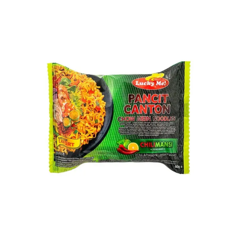 Lucky Me! Instant Pancit Canton Noodles (Chillimansi) 60g x 1